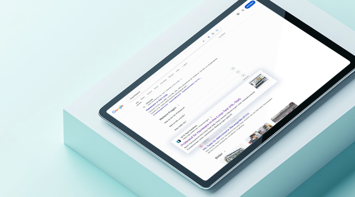 Vorschaubild der Referenz GTS Test Solutions